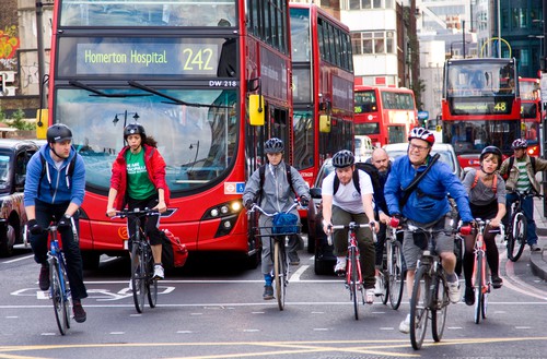 traffic in London